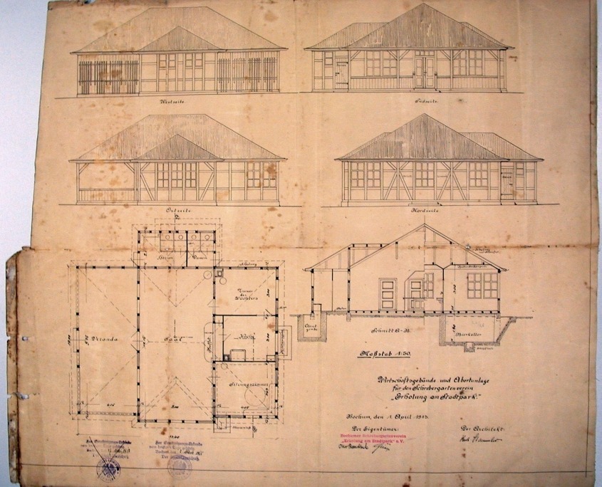 Gaststättenplan 1913